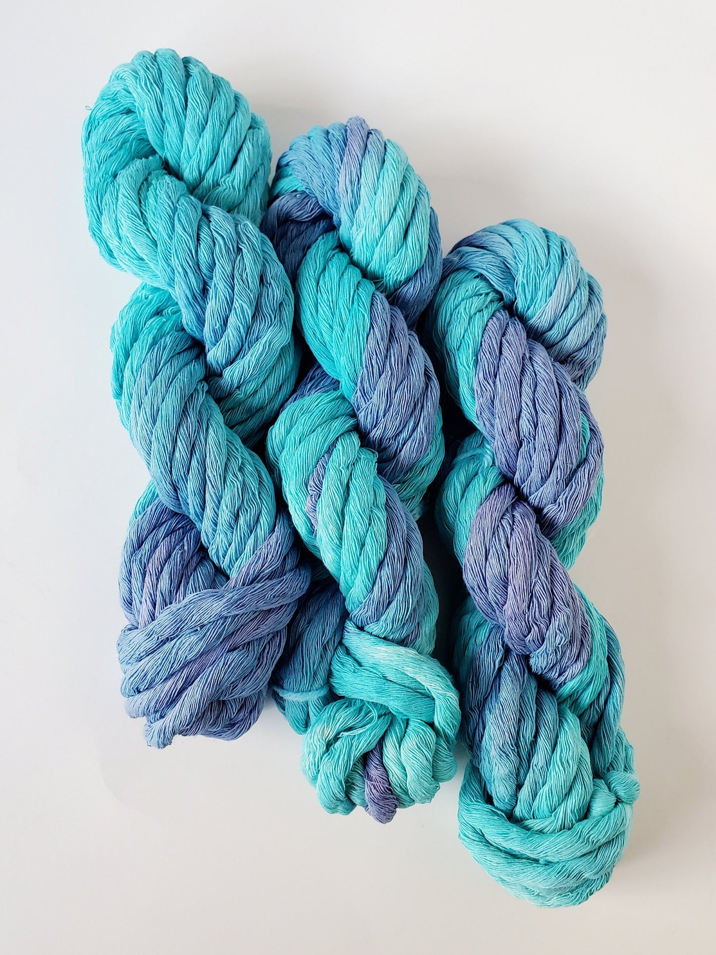 5mm MARINE cotton macrame string 10yrds, Handspun Art Yarn, Weaving and Fiber Arts, Scrap Yarn, Yarn, macramé, cotton string
