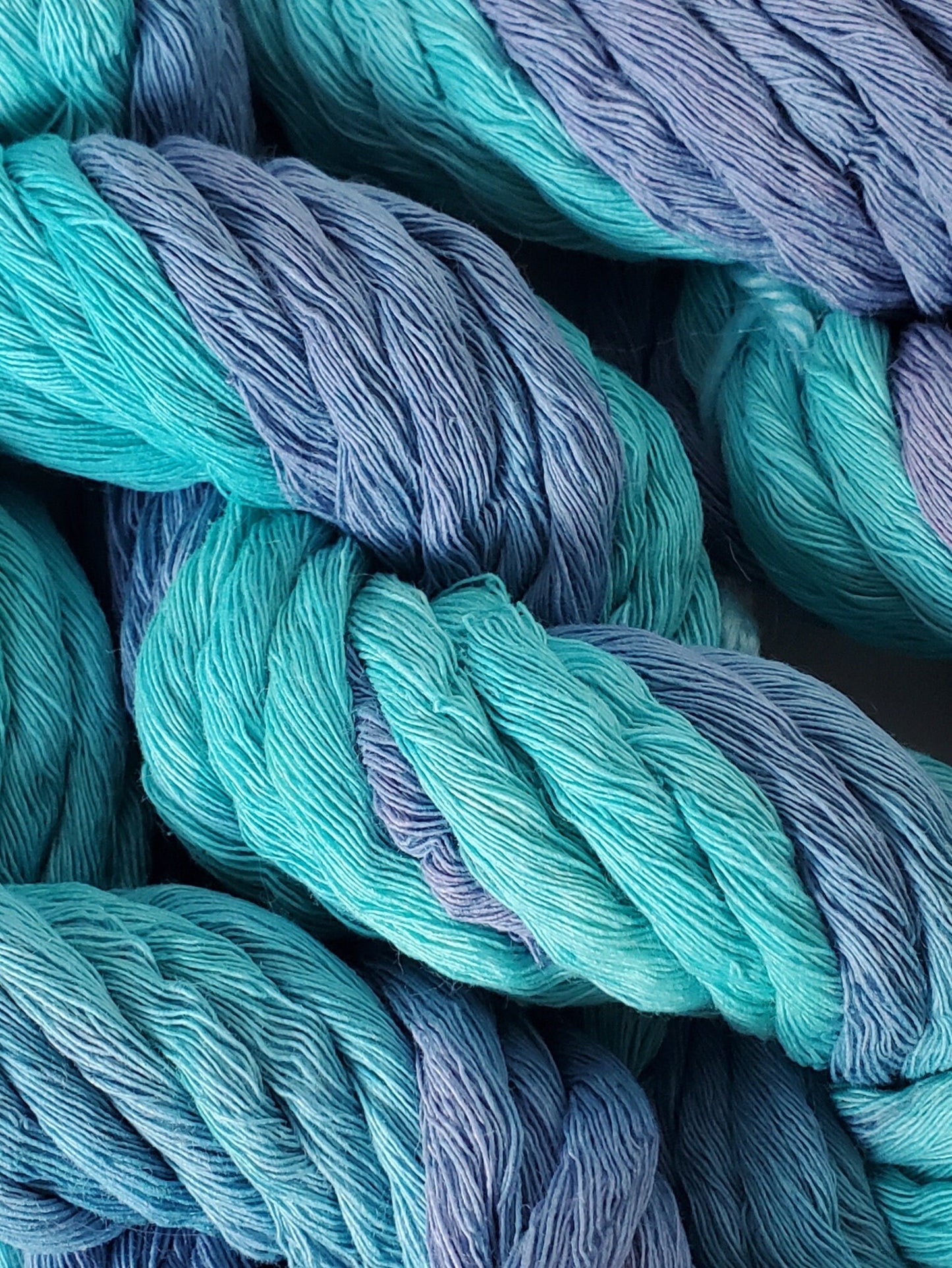 5mm MARINE cotton macrame string 10yrds, Handspun Art Yarn, Weaving and Fiber Arts, Scrap Yarn, Yarn, macramé, cotton string