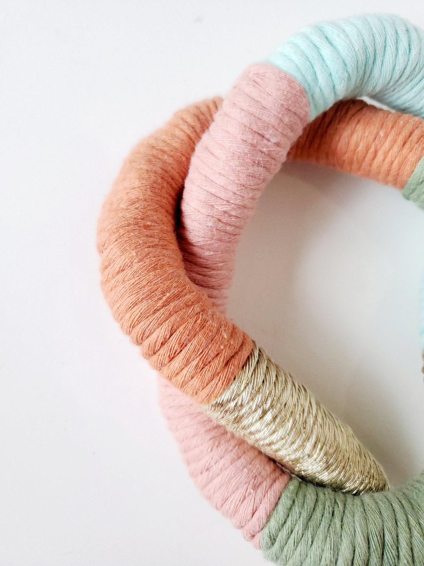BRITTA, Wall tapestry, Macrame cotton cord, cotton string, boho, bohemian, decor