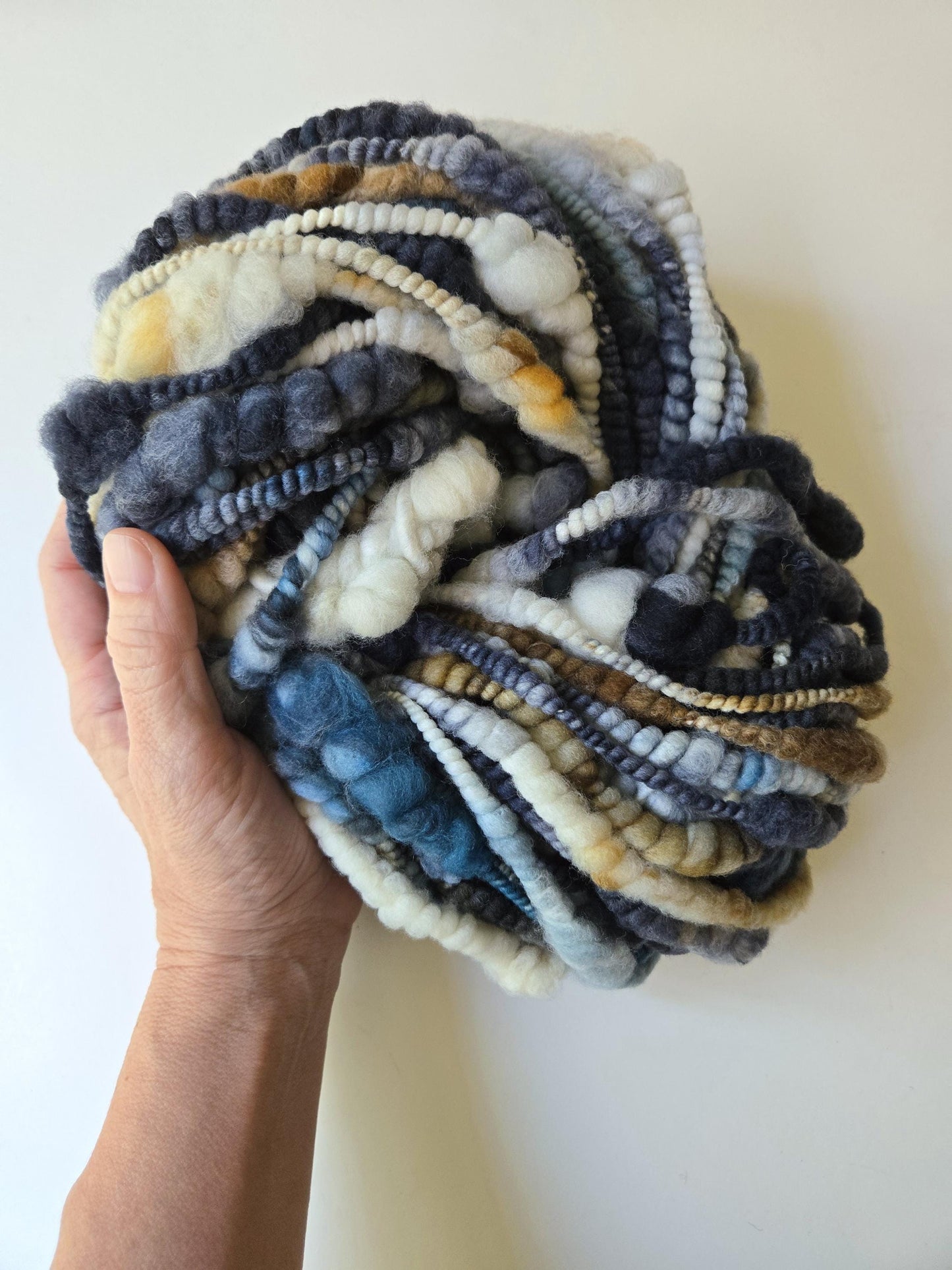 SWEET DREAMS 10yrds, Handspun Art Yarn, Weaving and Fiber Arts, Scrap Yarn, Yarn