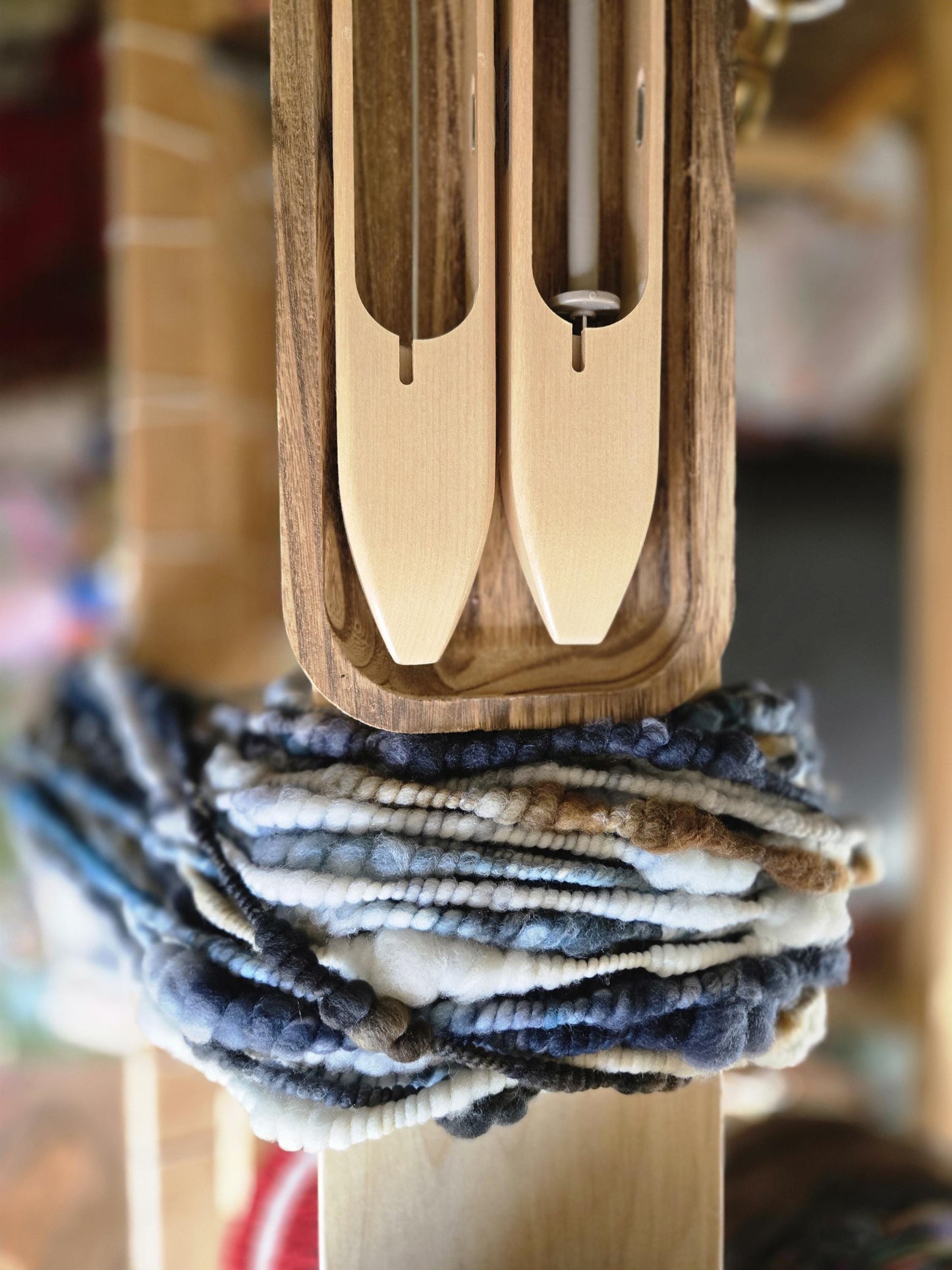 SWEET DREAMS 10yrds, Handspun Art Yarn, Weaving and Fiber Arts, Scrap Yarn, Yarn