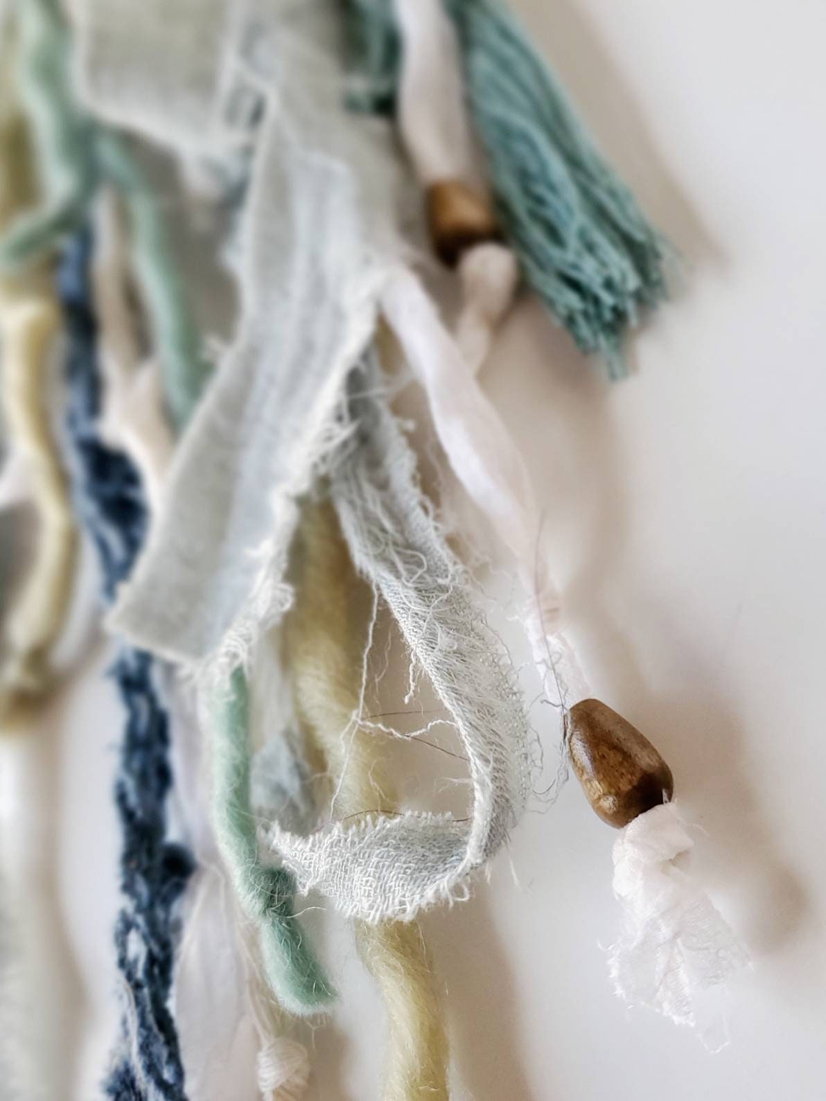 GOOD COMPANY ; weaving, Wall tapestry, round weave, cotton string, boho, bohemian, decor