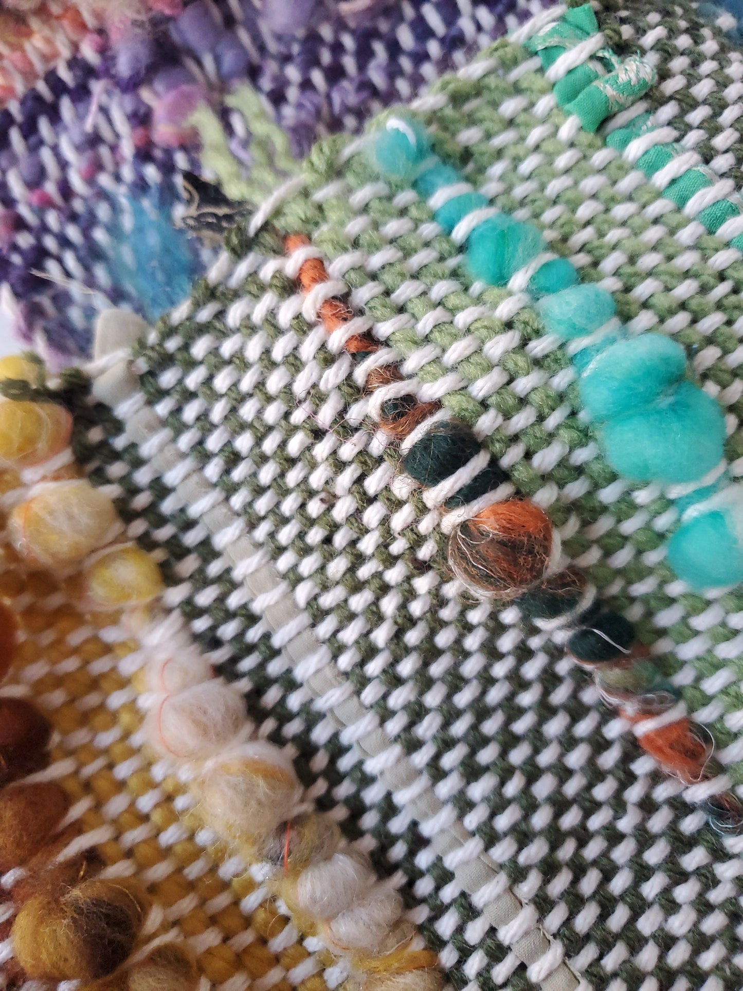 HANDSPUN SCARF, Handspun Art Yarn, Weaving and Fiber Arts, Scrap Yarn, Yarn, woven scarf
