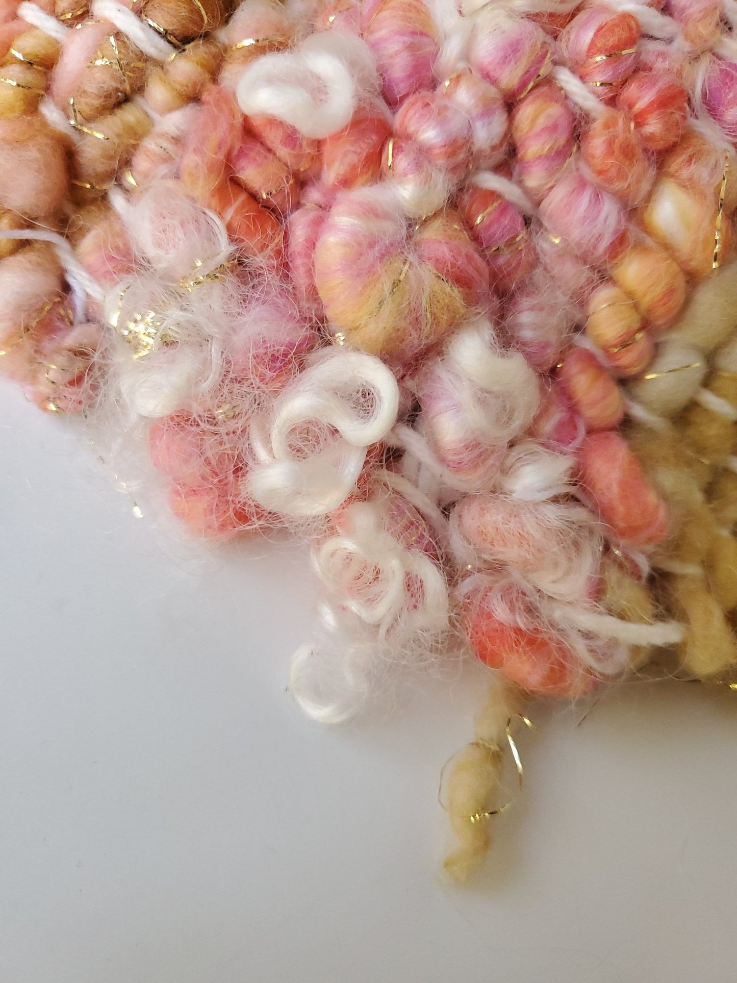 HANDSPUN SCARF, Handspun Art Yarn, Weaving and Fiber Arts, Scrap Yarn, Yarn, woven scarf
